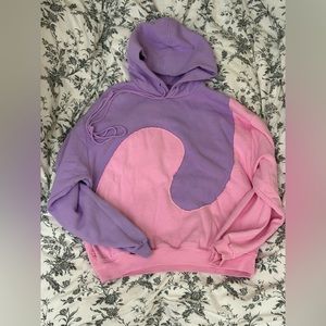 ERL Swirl Sweat SET Pink Purple